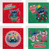 Disney Lilo & Stitch Pack of 20 in 4 Fun Designs Christmas Cards