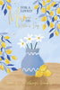 Flowers Lemons Motif And Paper Insert Stunning Mum Mother's Day Card