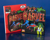Marvel Retro Pop-Up Design, With Iron-Man, She-Hulk, Spider-Man Birthday Card