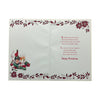 To The One I Love Festive Champagne & Ornaments Christmas Card