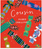 Crackers Design Cousin Christmas Card