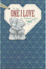 Bears Hugging One I Love Father's Day Card