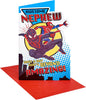 Marvel Miles & Spider Man in City Design Nephew Birthday Card