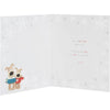 Boofle Near Xmas Tree Daddy Christmas Card