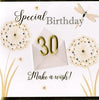Second Nature Handmade 30 Birthday Card Notting Hill Range Dandelions