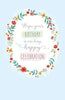 Long Celebration Birthday Card
