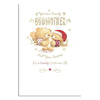 Lovely Godmother Gus Teddy Design Christmas Card