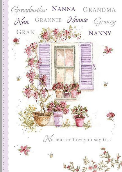 Synonyms of Grandma No Matter How You Say Birthday Card