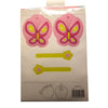Butterflies Pink Happy Birthday Gift Wrapping Paper