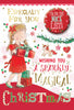 Especially For You Sparkly Magical Open Christmas Card