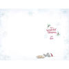 For An Amazing Mum Tatty Teddy With Cupcake Design Christmas Card