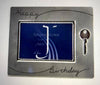21st Birthday Key Design Silver Plated Photo Frame