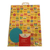 Pretty Shoes Design Gift Wrap 2 Sheets 2 Tags