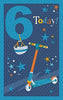 Wishing you a Fantastic 6th Birthday Card