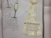 Second Nature Luxury Greeting Card for a Bride & Champagne Glasses'