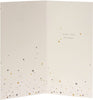 Gold Foil Stars with Keepsake 18th Birthday Card