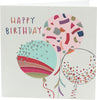 Foil Finished Balloons Pretty Birthday Card