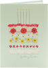 Floral Cake Design Into The Meadow Birthday Wishes Card