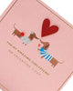 Sausage Dog Cute Girlfriend Valentine's Day Card
