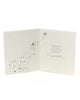 Butterflies Design Gold Foil Finished Elegant Wedding Card