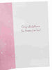 Baby Girl Congratulations Cute Lots of Woof Card New Little Bundle Of Happiness!