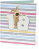 Colourful Stripes 18th Boofle Birthday Card