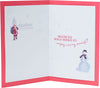 Santa and Snowman Dad Christmas Card