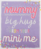 Mummy from Your Mini-Me Mother's Day Card Contemporary Text Based Design