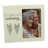 Wendy Jones Blackett Diamond Wedding Anniversary 4" x 6" Photo Frame