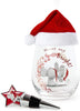 Me To You Merry & Bright Stemless Wine Glass & Bottle Stopper Gift Set