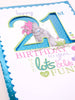 Me To You Polka Dot 21st Birthday Card