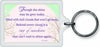 Don't Give up Sentimental Keyring