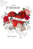 Wishing Well Studios Greetings Card On Our First Anniversary
