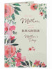 Mother Glitter Roses Mother's Day From Your Daughter Handmade Traditional Card