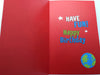 The Birthday Boy is 3 Today Greeting Card