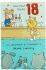 An Excuse For Booze 18th Birthday Humour Card