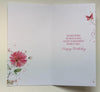 Granddaughter It is Your Happy Birthday Flower Slim Card