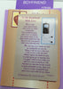 My Boyfriend With Love....Wallet Card (Sentimental Keepsake Wallet / Purse Card)