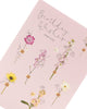 Cute Floral Design Into The Meadow Birthday Design