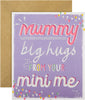 Mummy from Your Mini-Me Mother's Day Card Contemporary Text Based Design