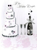 Second Nature Collectable "To the Happy Couple" Handmade Wedding Card