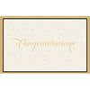 Congratulations Gold Dots So Pleased Card