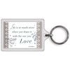 World's Best Husband Celebrity Style Keyring