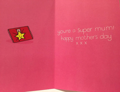 HOORAY for my MUM Mother's Day Card