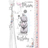 To A Wonderful Mum Tatty Teddy With Present Box Design Birthday Card