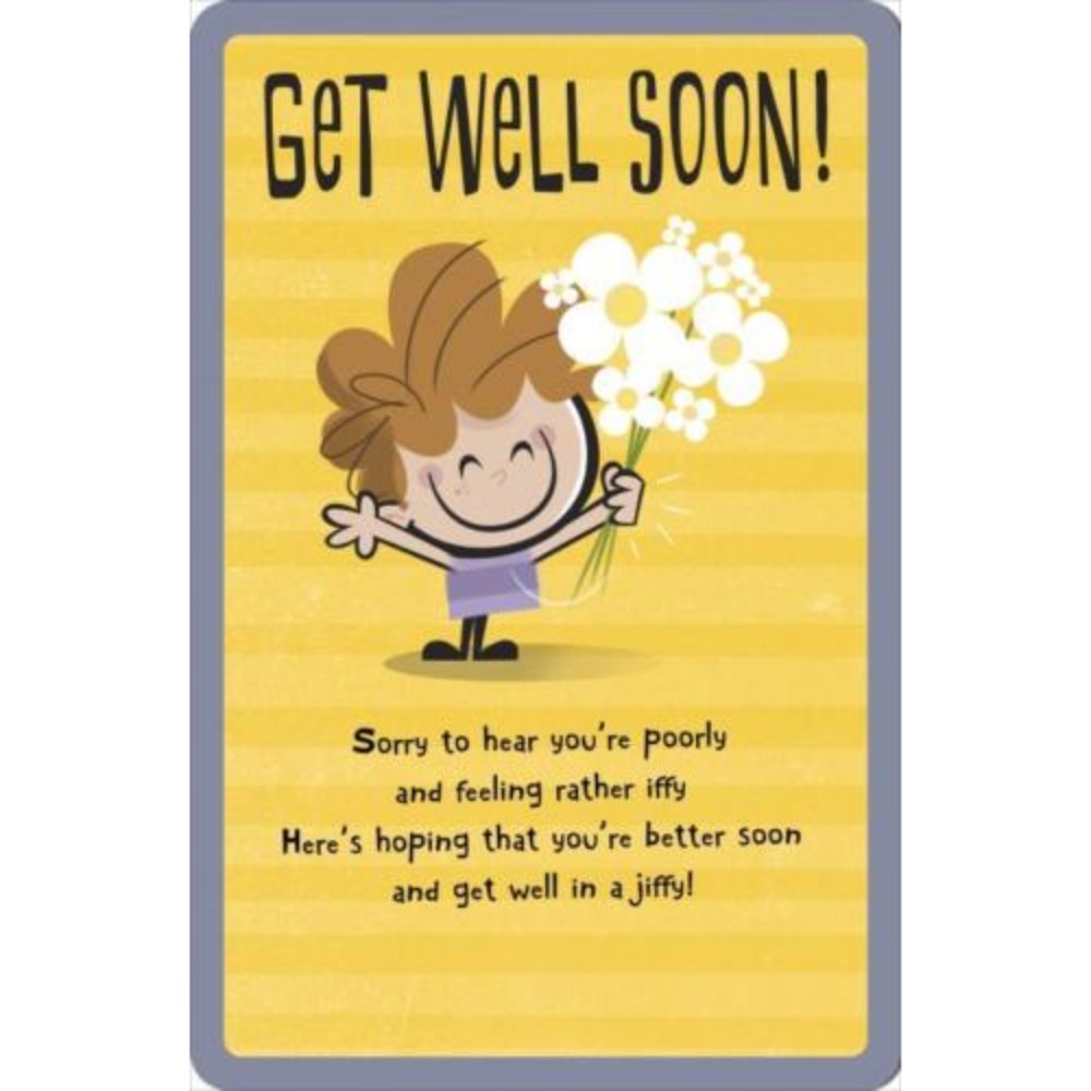 Kids Get Well Cute Get Well Soon Card For Kids You're A Tough