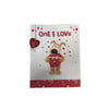 For the One I Love Happy Valentine's Day Box card