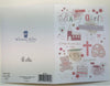On Your Baby Girls Christening Day Congratulation Card