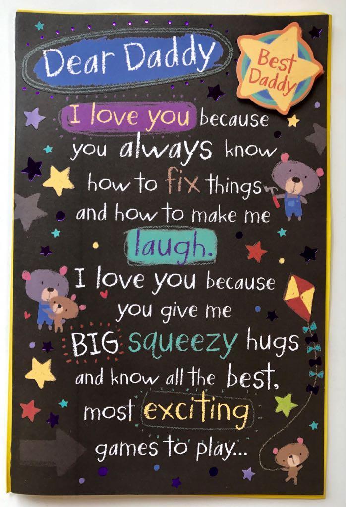 Welcome Back Card For Father