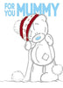 Mummy Sketchbook Me to You Bear Christmas Card